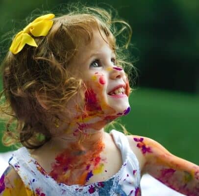 Pittura per bambini: un laboratorio per le feste